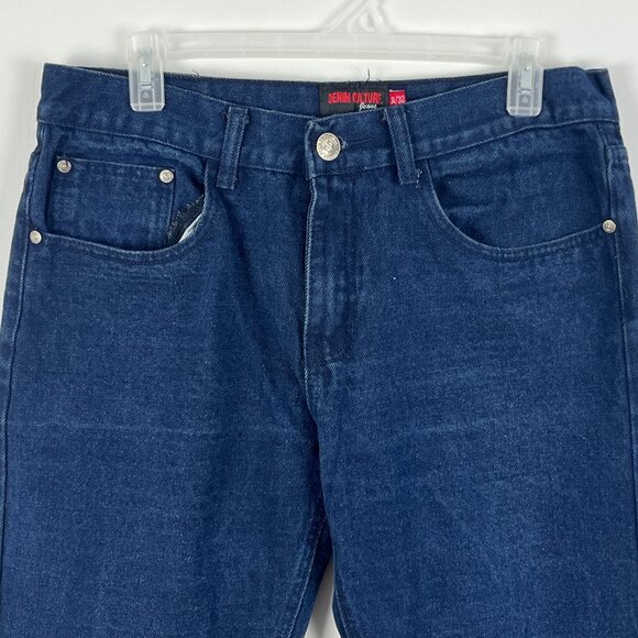 DC Denim Culture Jeans Size 32 Blue Inseam 30in Rise 10.5in 5 Pocket Design - Picture 2 of 9